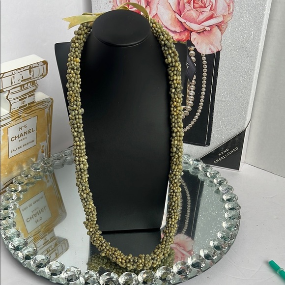 Gold and Pearl Statement Necklaces with Intricate Design - Picture 1 of 7